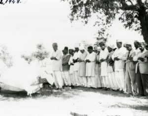 1948 Oct 12 - AmiJi's funeral prayer led by AbbaJI